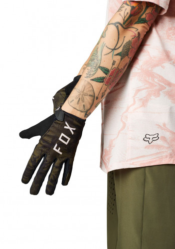 Dámské cyklistické rukavice Fox W Ranger Glove Gel Olive Green